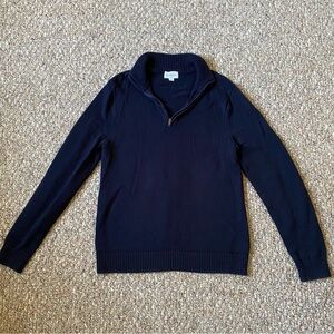 Goodfellow & Co Navy Half-Zip Sweater